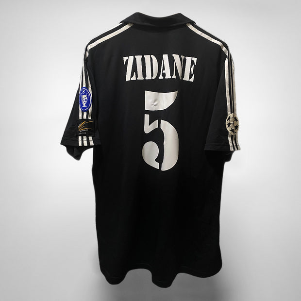 2001-2002 Real Madrid Adidas Centenary Away Shirt 