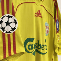 2006-2007 Liverpool Adidas Away Shirt #23 Jamie Carragher Champions League Patch  - Marketplace