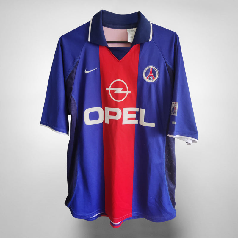 2000-2001 PSG Paris Saint Germain Nike Home Shirt - Marketplace