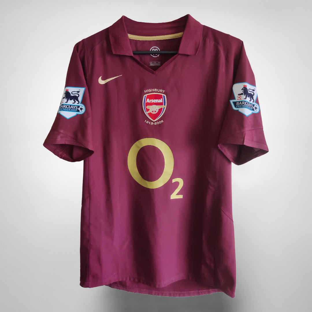 Arsenal highbury jersey sales
