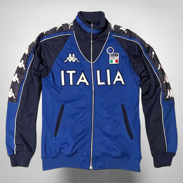 2000-2001 Italy Kappa Full Tracksuit Pants & Jacket - Marketplace