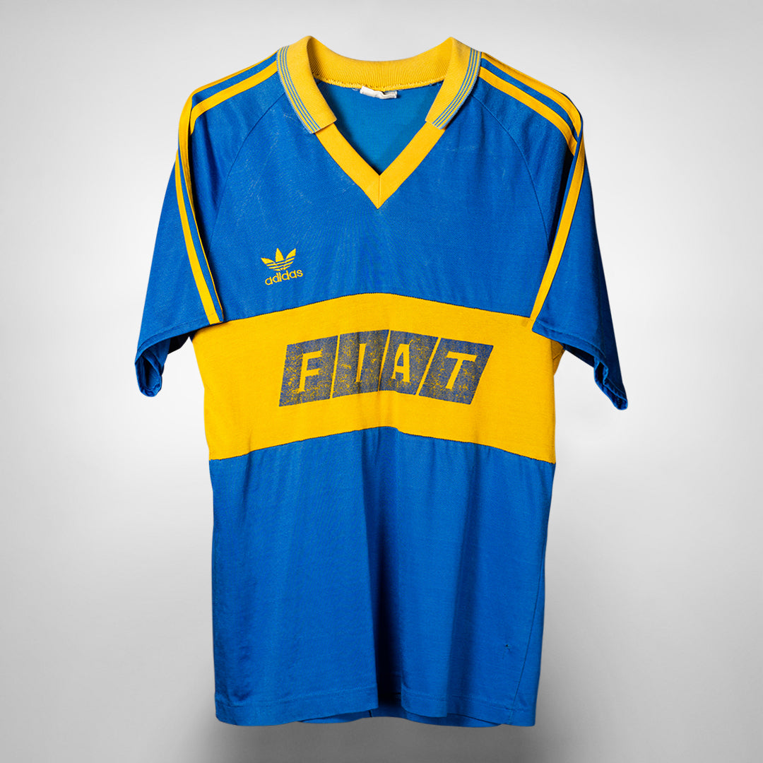 1989 1991 Boca Juniors Adidas Originals Home Shirt Classic