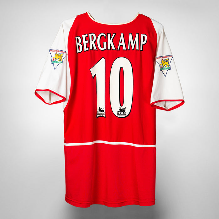2002-2004 Arsenal Nike Home Shirt #10 Dennis Bergkamp  - Marketplace
