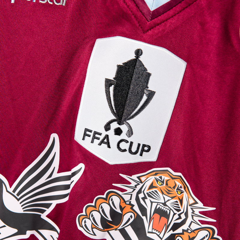 2018 APIA Leichhardt Superstar FFA Cup Home Shirt #5 - Marketplace