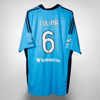 2012-2013 Sydney FC Adidas Home Shirt #6 Jason Culina - Marketplace
