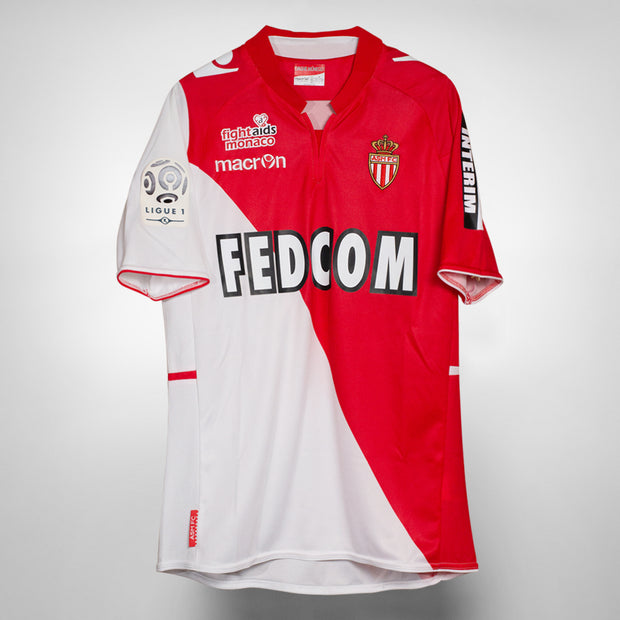 2013-2014 AS Monaco Macron Home Shirt 