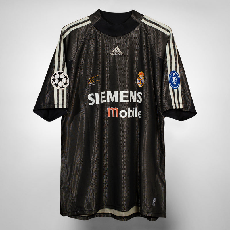 2002-2003 Real Madrid Adidas Goalkeeper Shirt #1 Iker Casillas