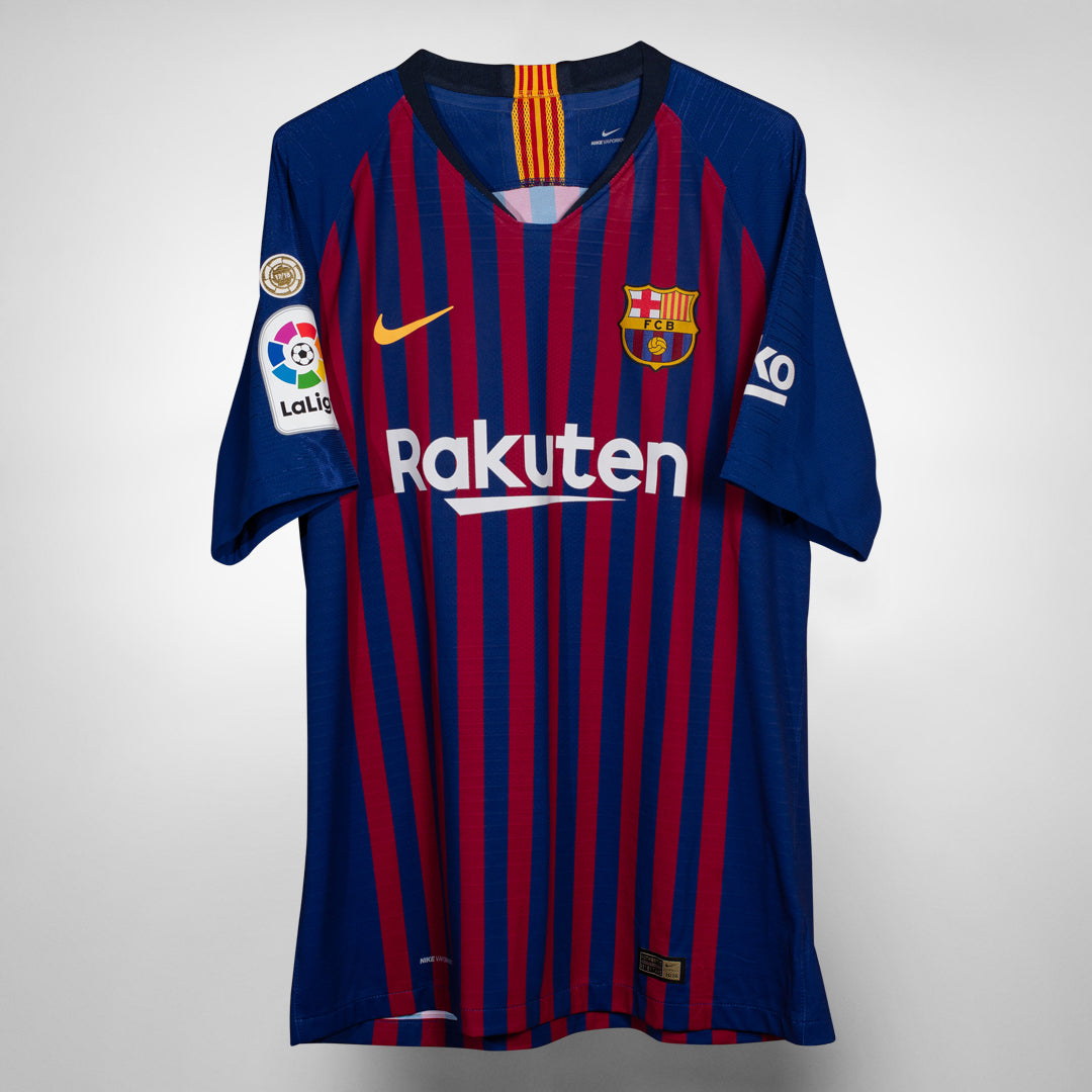 2018 2019 FC Barcelona Nike Home Shirt 7 Philippe Coutinho Classic Football Shirts Vintage Football Shirts Rare Soccer Shirts Worldwide Delivery 90 s Football Shirts Manchester United Arsenal