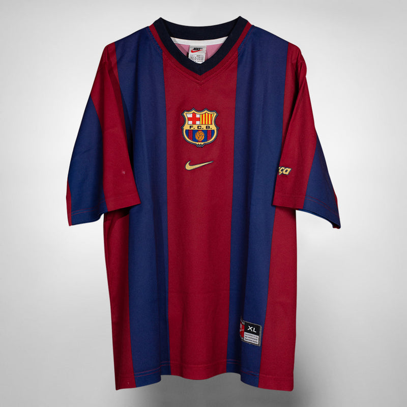 1998-1999 FC Barcelona Nike Home Shirt (XL)