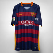 2015-2016 FC Barcelona Nike Home Shirt