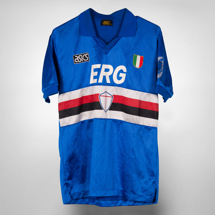 1992-1994 Sampdoria Asics Home Shirt