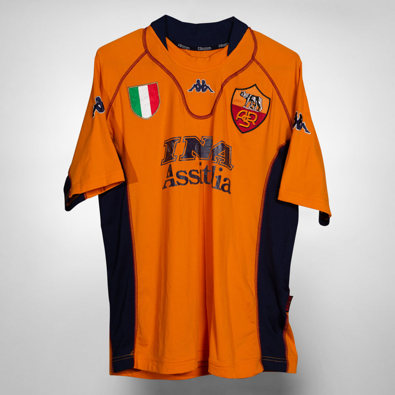 2001-2002 AS Roma Kappa Third Shirt