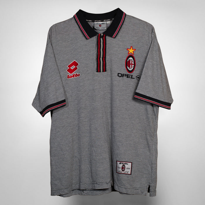 1990s AC Milan Lotto Polo Shirt
