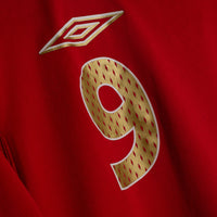 2006-2008 England Umbro Away Shirt #9 Wayne Rooney