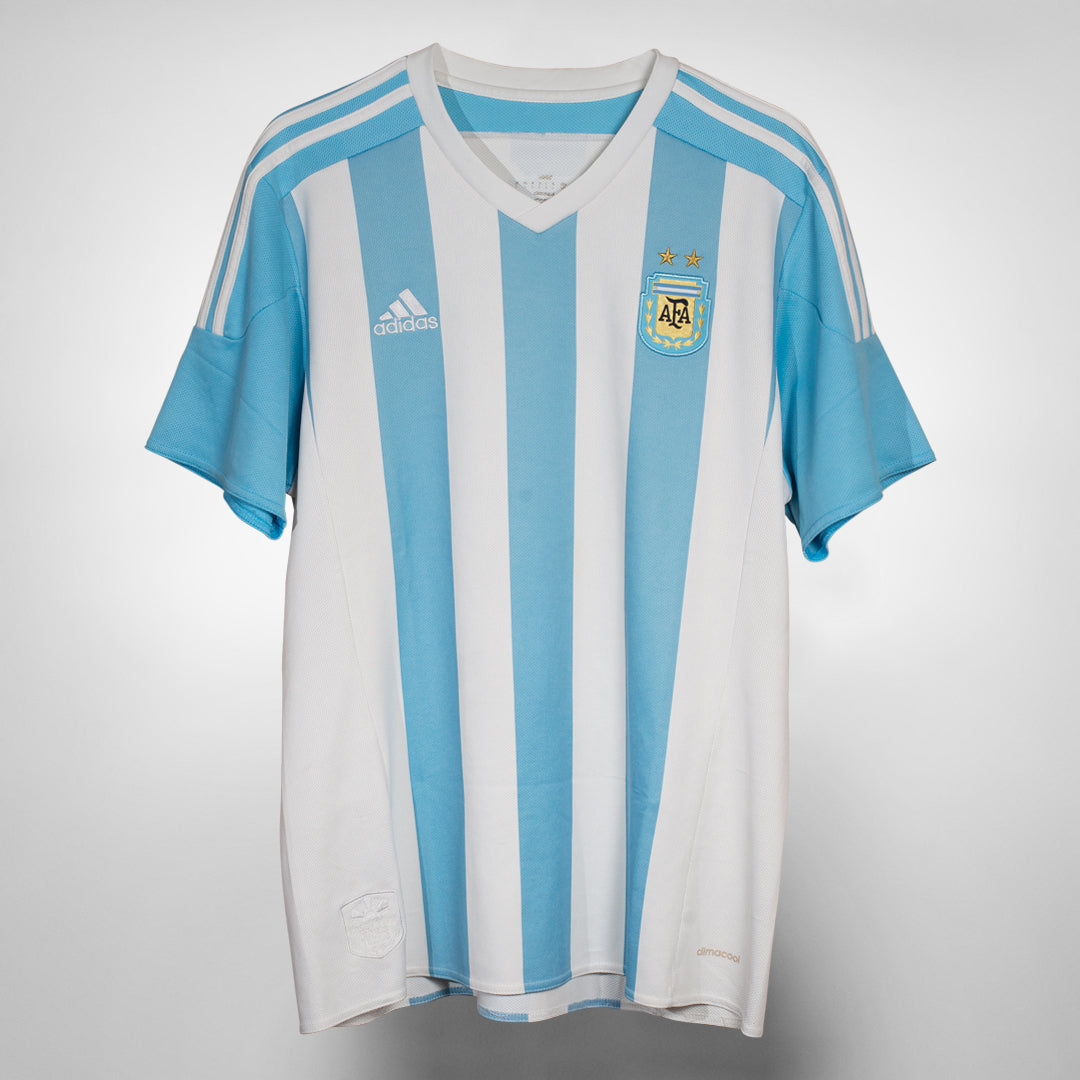 2015 2016 Argentina Adidas Home Shirt Classic Football Shirts Vintage Football Shirts Rare Soccer Shirts Worldwide Delivery 90 s Football Shirts Manchester United Arsenal Juventus Barcelona Bayern Rea...
