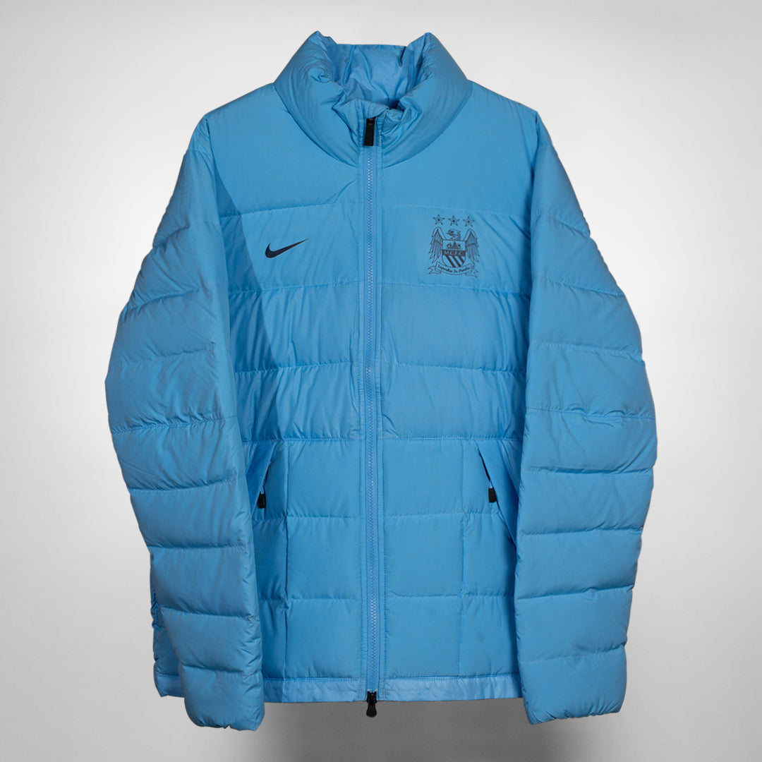 2013-2014 Manchester City Nike Puffer Jacket