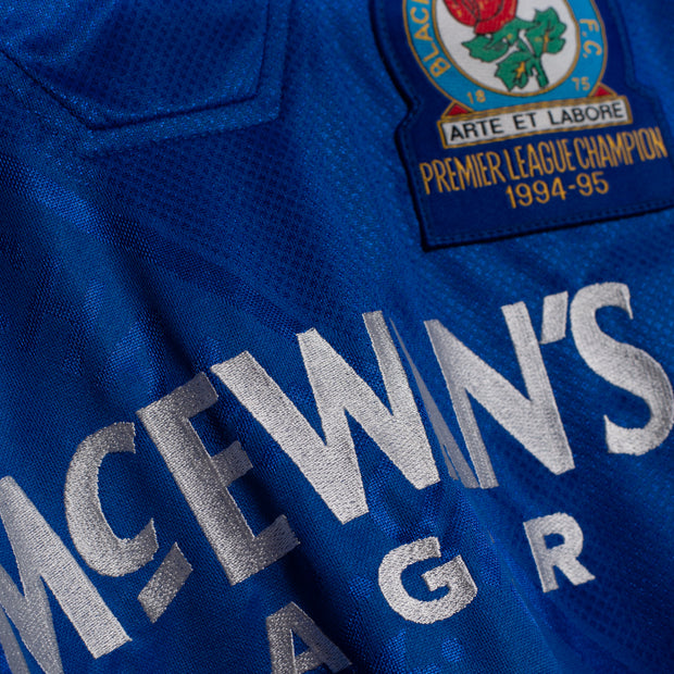 1995-1996 Blackburn Rovers Asics Training Shirt