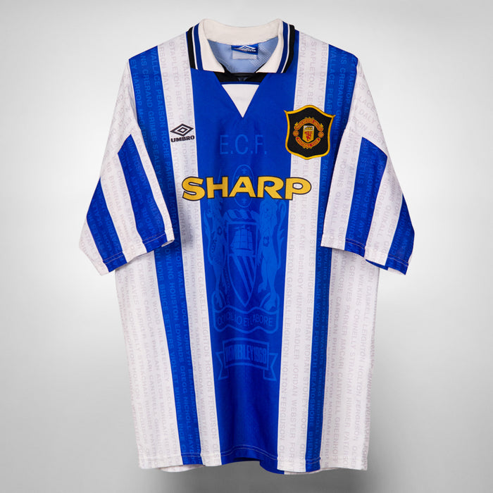 1994-1996 Manchester United Umbro Third Shirt #7 Eric Cantona