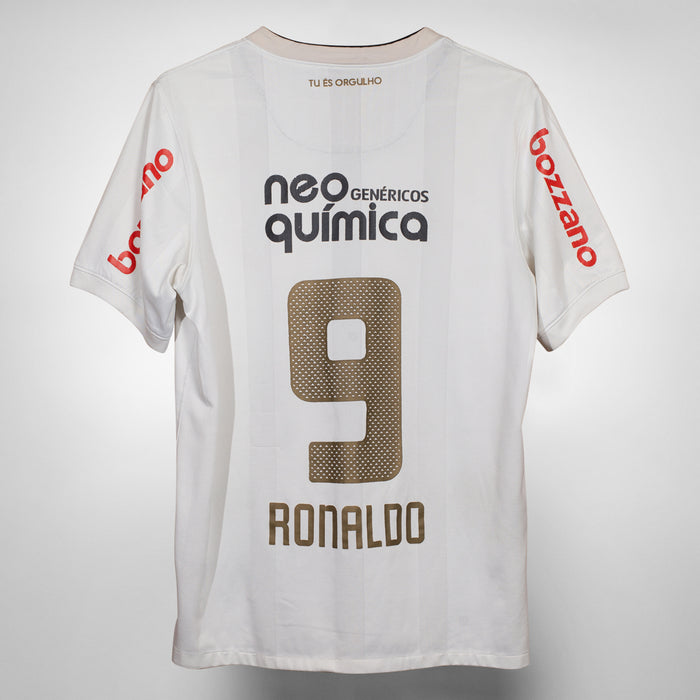 2010-2011 Corinthians Nike Home Shirt #9 Ronaldo