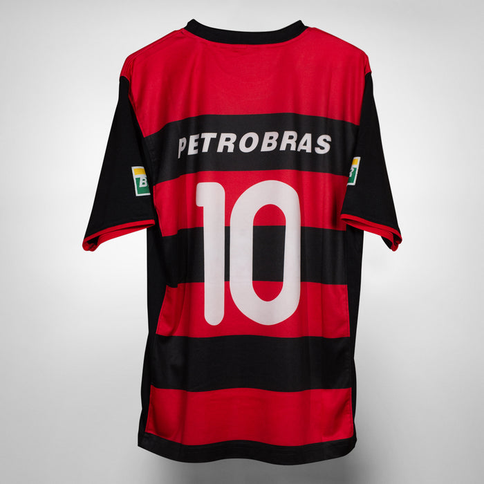 2000-2001 Flamengo Nike Home Shirt #10 Dejan Petkovic