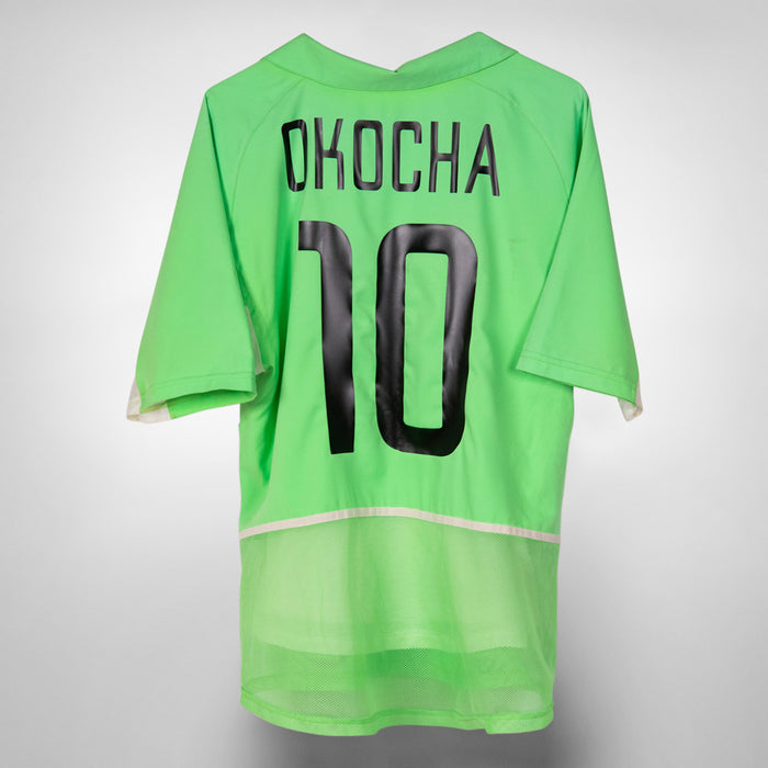 2002 Nigeria Player Spec Nike Home Shirt #10 Jay Jay Okocha