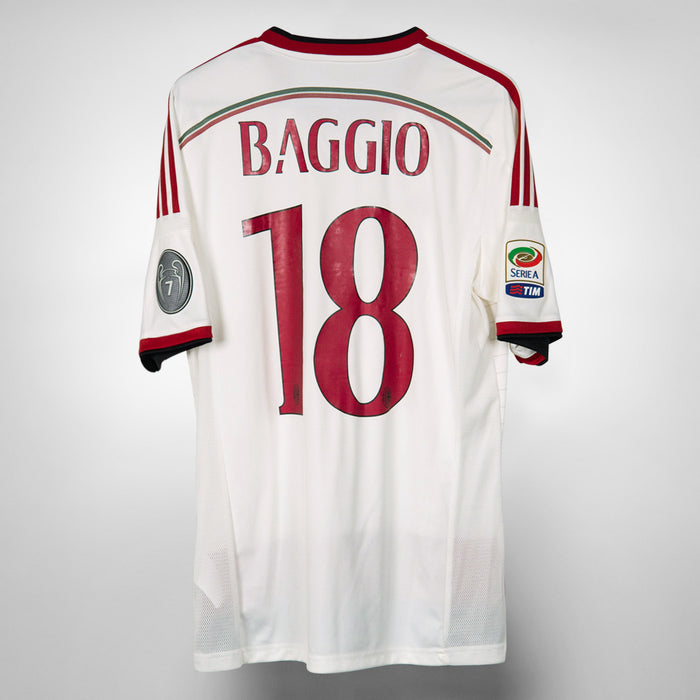 2004-2015 AC Milan Adidas Away Shirt #18 Roberto Baggio