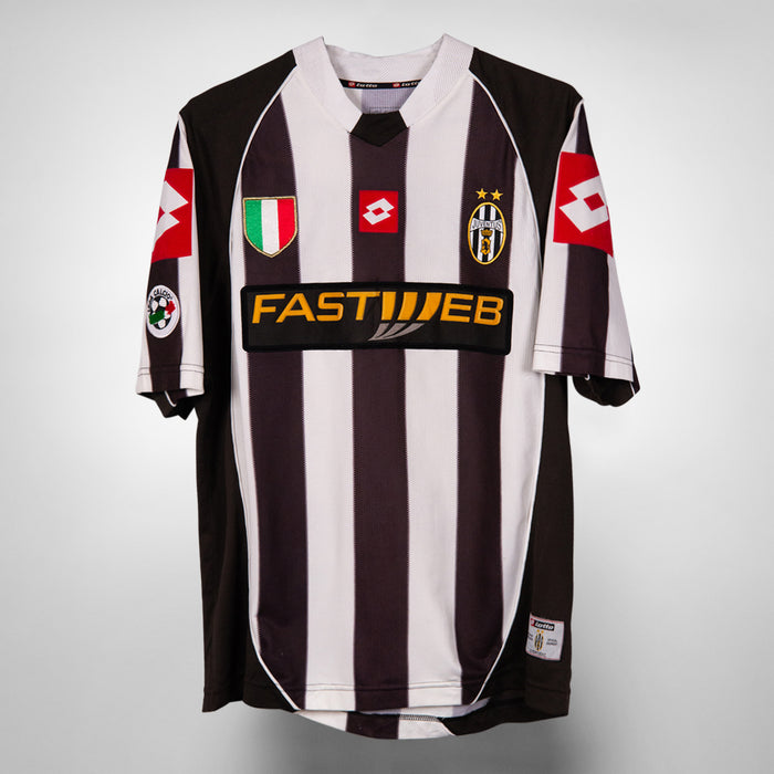 2002-2003 Juventus Lotto Home Shirt #10 Alessandro Del Piero
