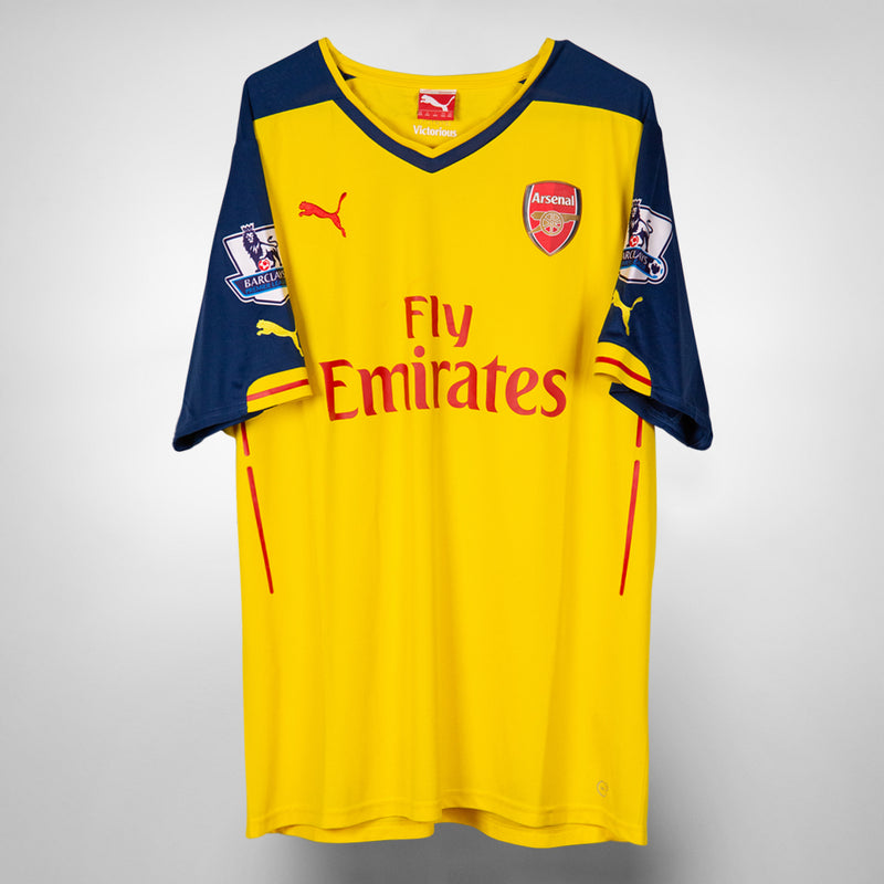 2014-2015 Arsenal Puma Away Shirt #11 Mesut Ozil