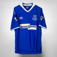 1999-2000 Everton Umbro Home Shirt