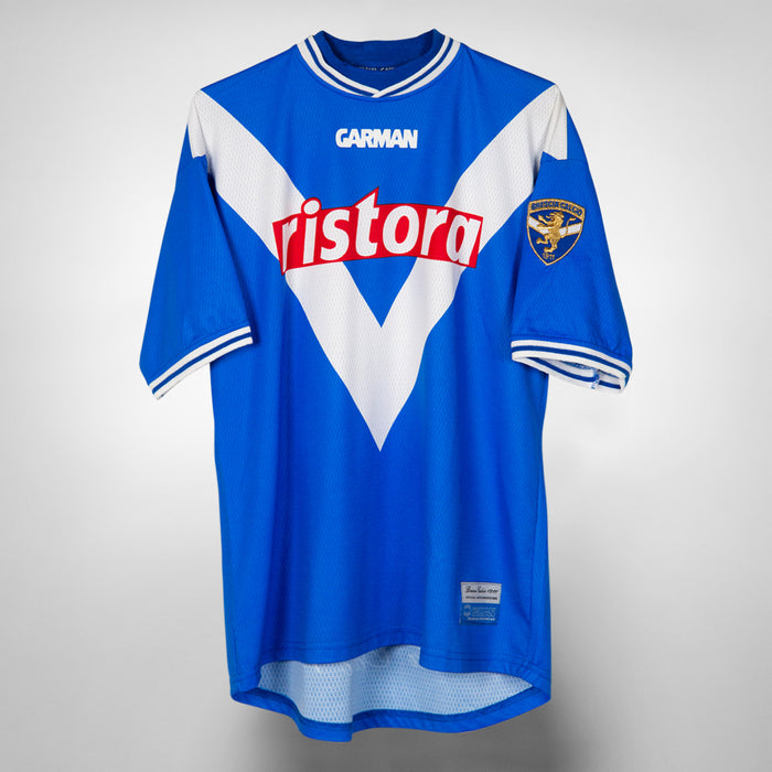 2000-2001 Brescia Garman Home Shirt #10 Roberto Baggio