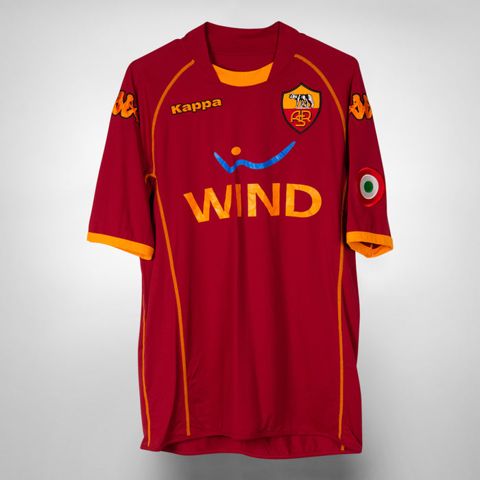 2008-2009 AS Roma Kappa Home Shirt