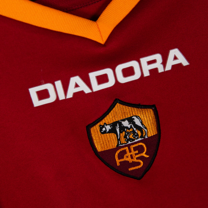 2006-2007 Roma Diadora Home Shirt #10 Francesco Totti - Marketplace