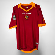 2006-2007 Roma Diadora Home Shirt #10 Francesco Totti - Marketplace