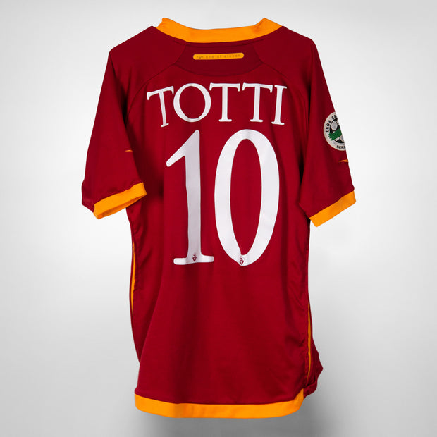 2006-2007 Roma Diadora Home Shirt 