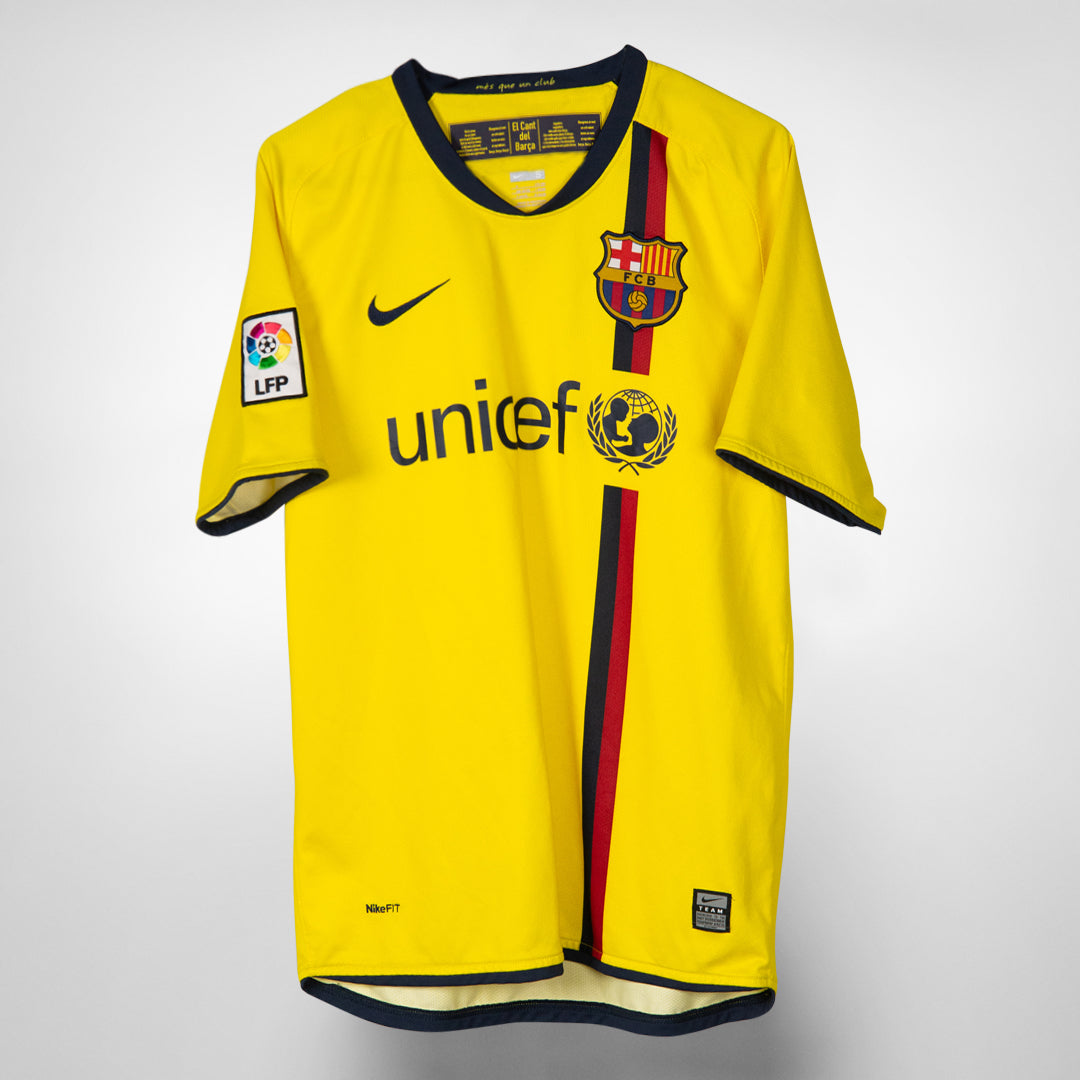 2008 2009 FC Barcelona Nike Away Shirt Marketplace Classic