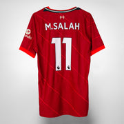 2021-2022 Liverpool Nike Player Spec Home Shirt #11 Mohamed Salah - Marketplace