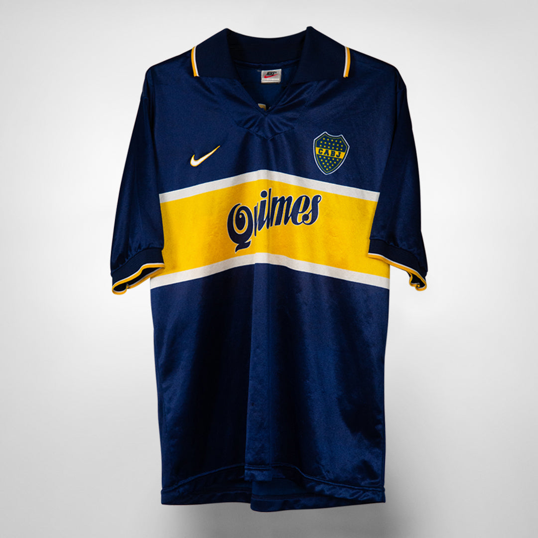1996-1997 Boca Juniors Nike Home Shirt #10 Diego Maradona - Marketplace