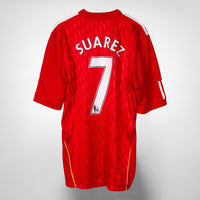 2010-2012 Liverpool Adidas Home Shirt #9 Suarez - Marketplace