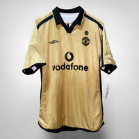 2001-2002 Manchester United Centenary Umbro Reversible Third Shirt BNWT #16 Roy Keane - Marketplace