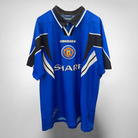 1996-1997 Manchester United Umbro Third Shirt #7 Eric Cantona - Marketplace