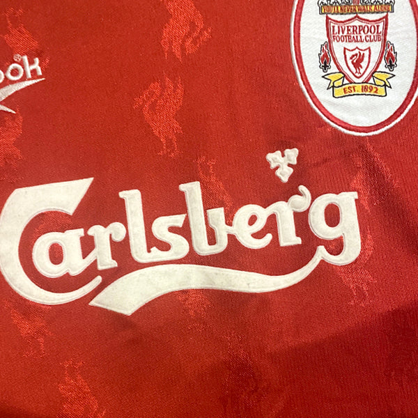 1996-1998 Liverpool Reebok Home Shirt - Marketplace