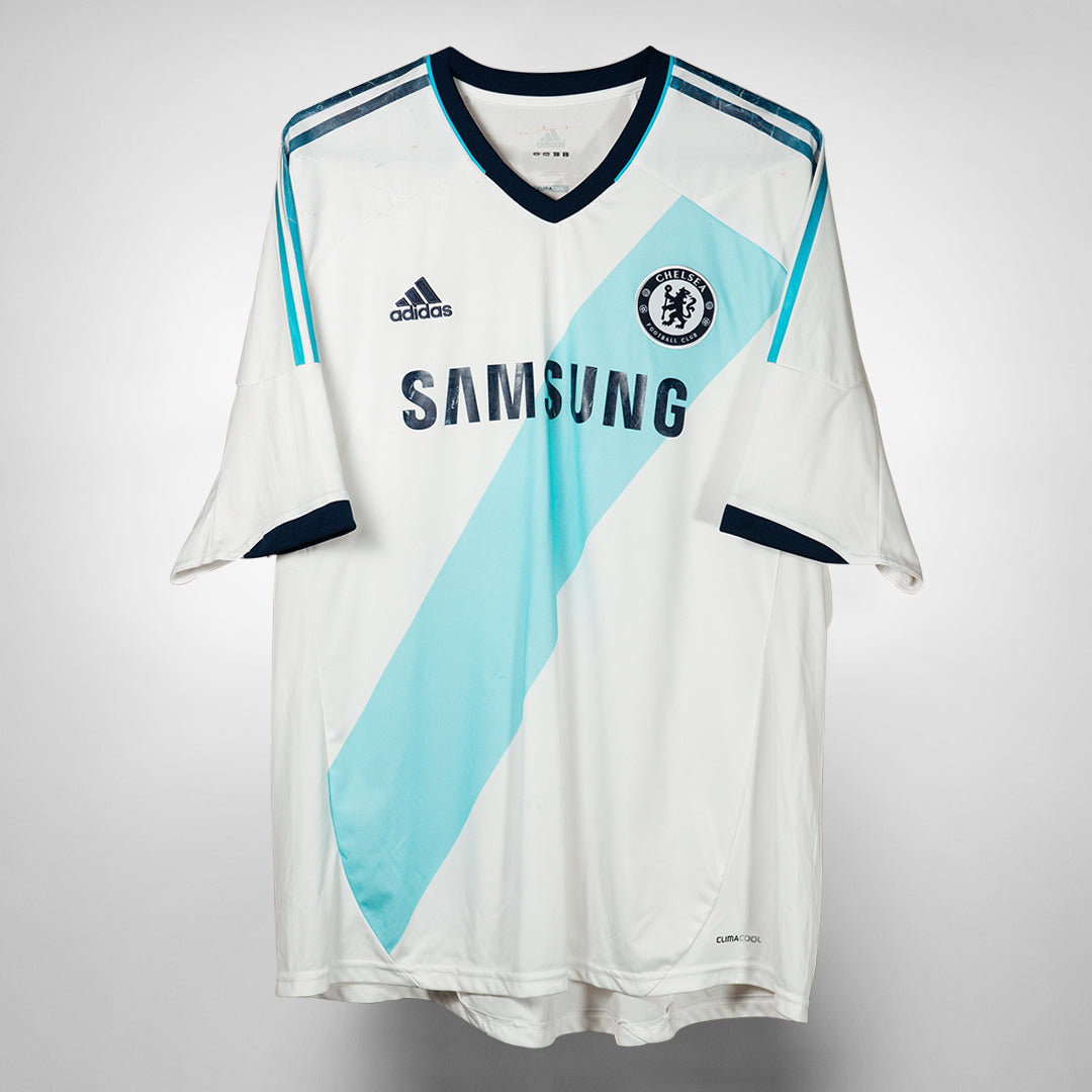 2012-2013 Chelsea Adidas Away Shirt #17 Eden Hazard