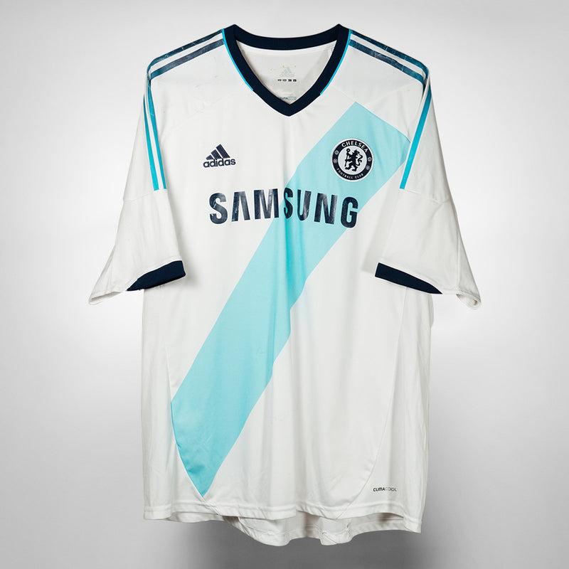 2012-2013 Chelsea Adidas Away Shirt #17 Eden Hazard