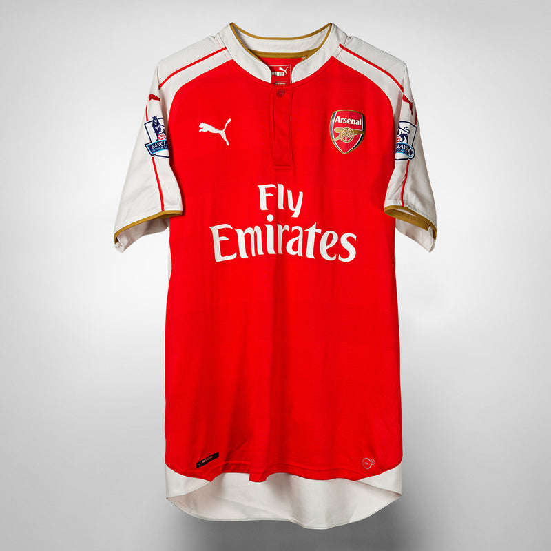 2015-2016 Arsenal Puma Home Shirt #12 Olivier Giroud