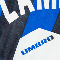 1996-1997 Inter Milan Umbro Home Shirt #9 Ivan Zamorano