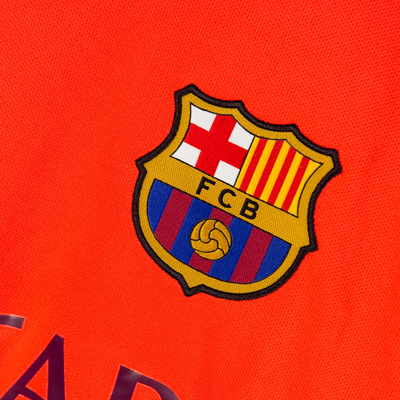 2009-2010 FC Barcelona Nike Long Sleeve Away Shirt