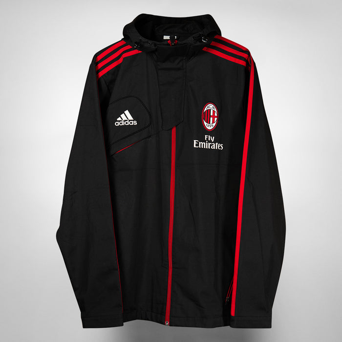 2012-2013 AC Milan Adidas All Weather Training Jacket