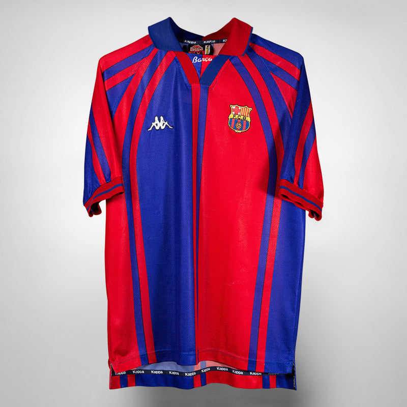 1997-1998 FC Barcelona Kappa European Cup Shirt
