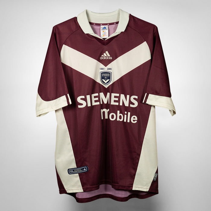 2001-2002 FC Bordeaux Adidas Third Shirt
