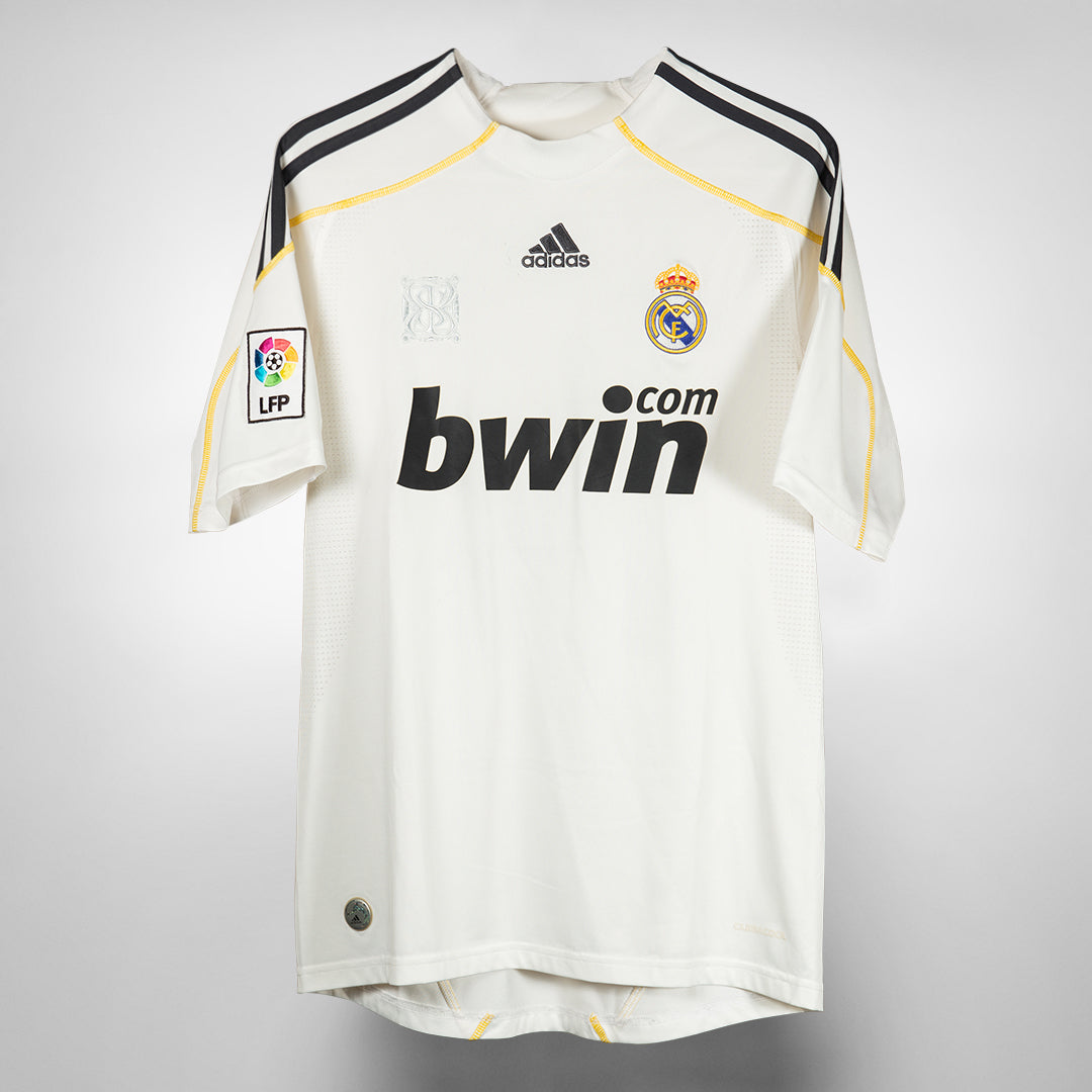 2009-2010 Real Madrid Adidas Home Shirt # 14 Xabi Alonso